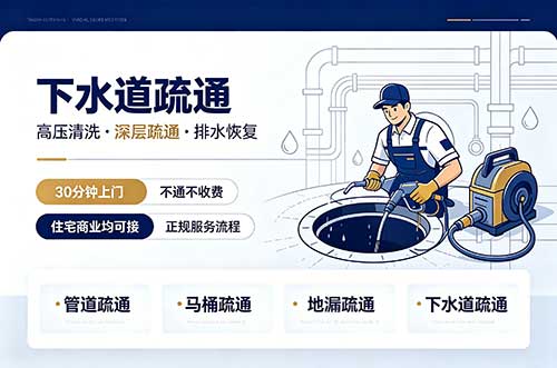 六安下水道疏通