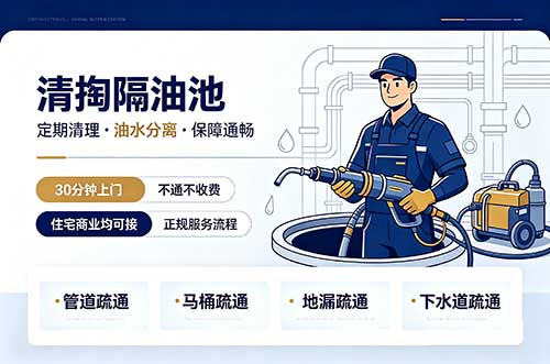 六安清掏隔油池